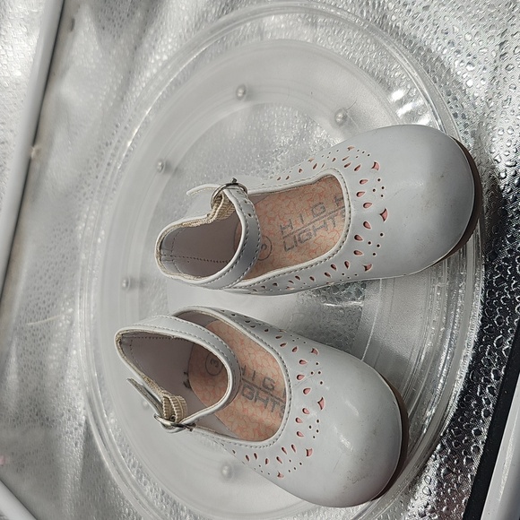 White And Pink Shoes High Lights Banding Shoes - Picture 4 of 7